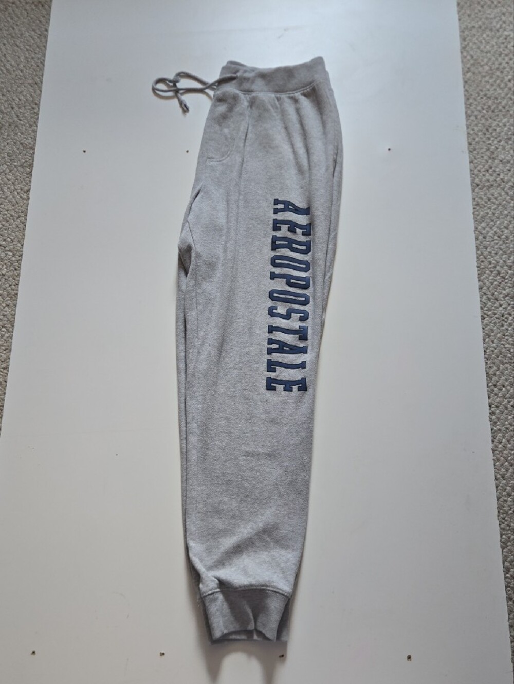 Aeropostale Gray Sweatpants with Navy Logo
